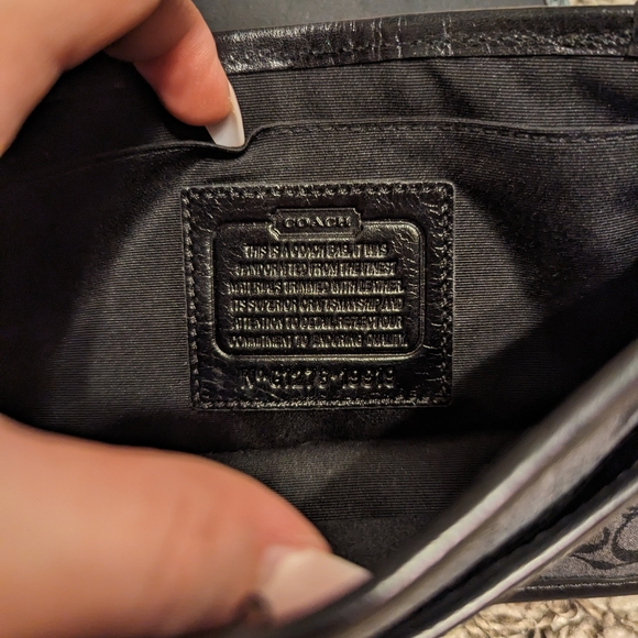 🖤 Coach Legacy Signature Striped Penny Crossbody Bag - Picture 7 of 16